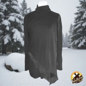 Soft Surroundings - Small Black Knit Sweater